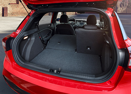 Flexible 60:40 fold flat seats Flexible 60:40 fold flat seats